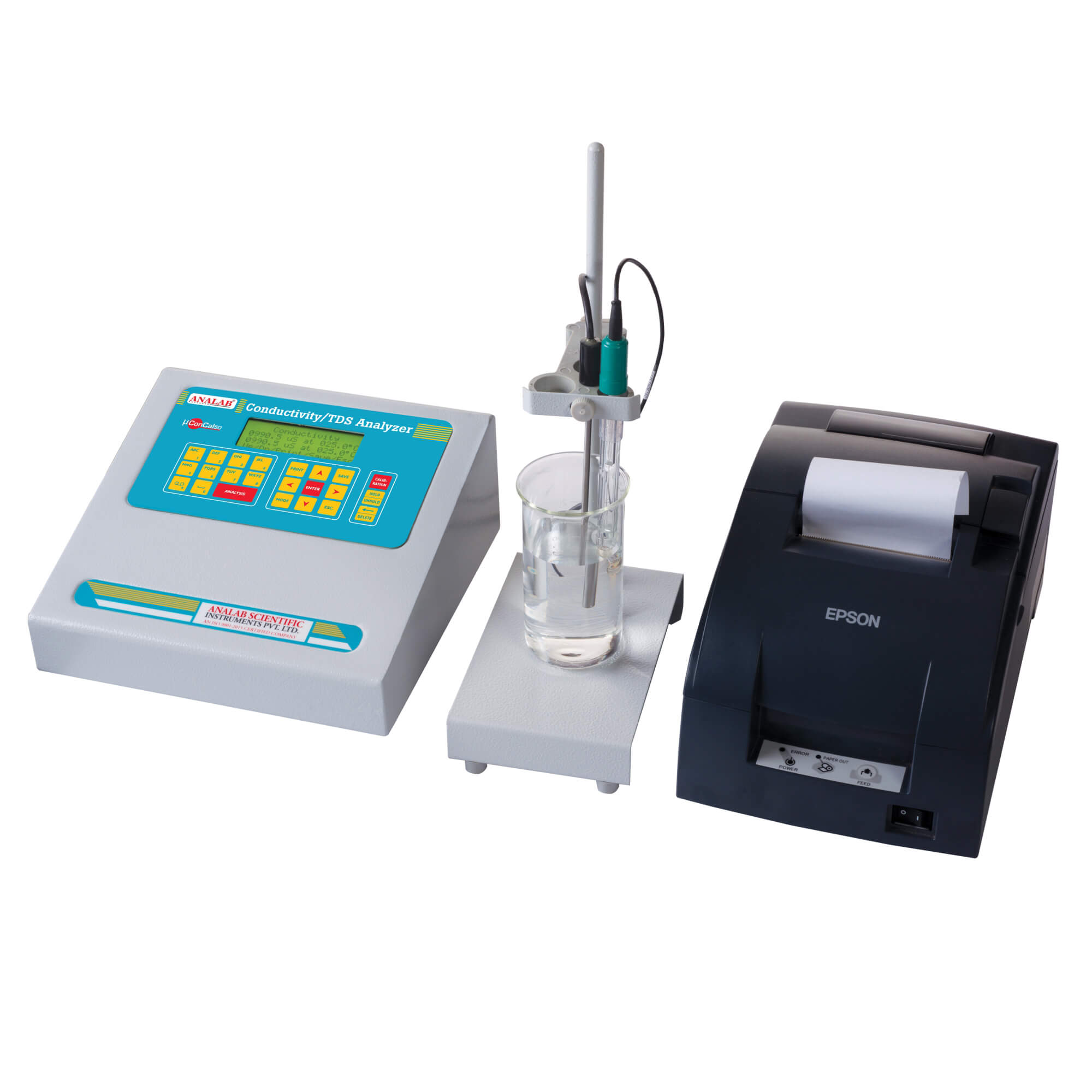 Auto Ranging Conductivity/TDS/Resistivity/Salinity/°C Analyzer Manufacturer in India