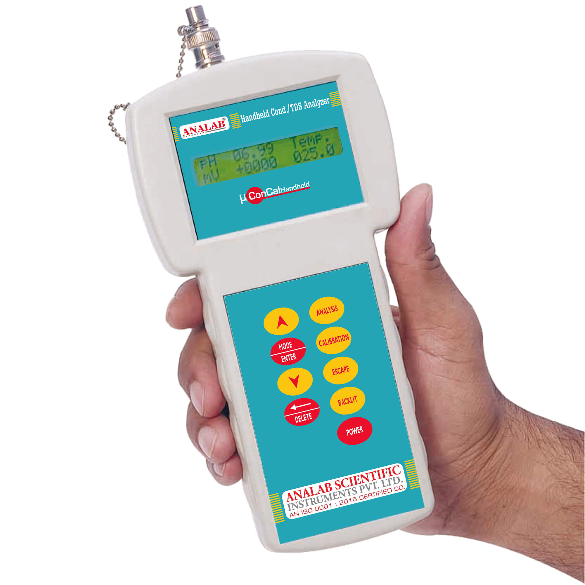 Handheld Conductivity/TDS/°C Analyzer Manufacturer in India