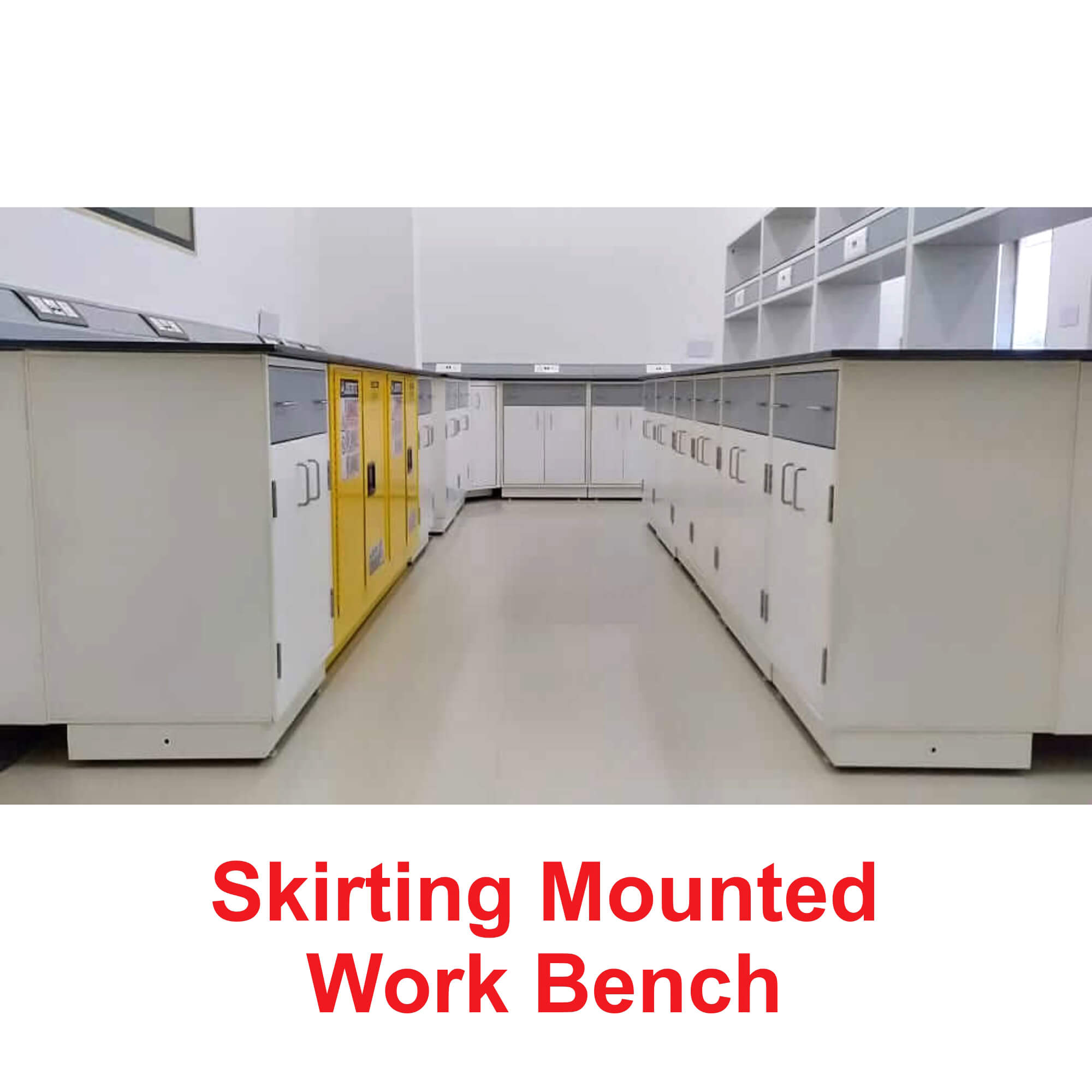 Skirting Mounted Work Bench Manufacturer in India