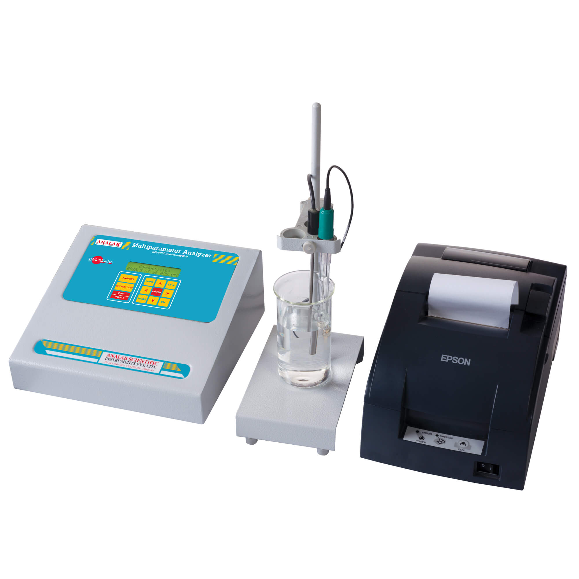 Multiparameter Analyzer (pH/ORP/mV/Conductivity/TDS/°C Analyzer) Manufacturer in India