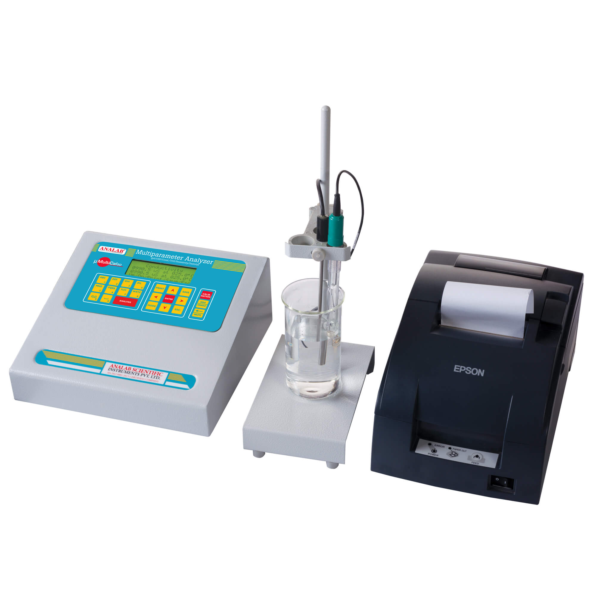 Multiparameter Analyzer (pH/ORP/mV/Conductivity/TDS/Resistivity/Salinity/°C Analyzer) Manufacturer in India