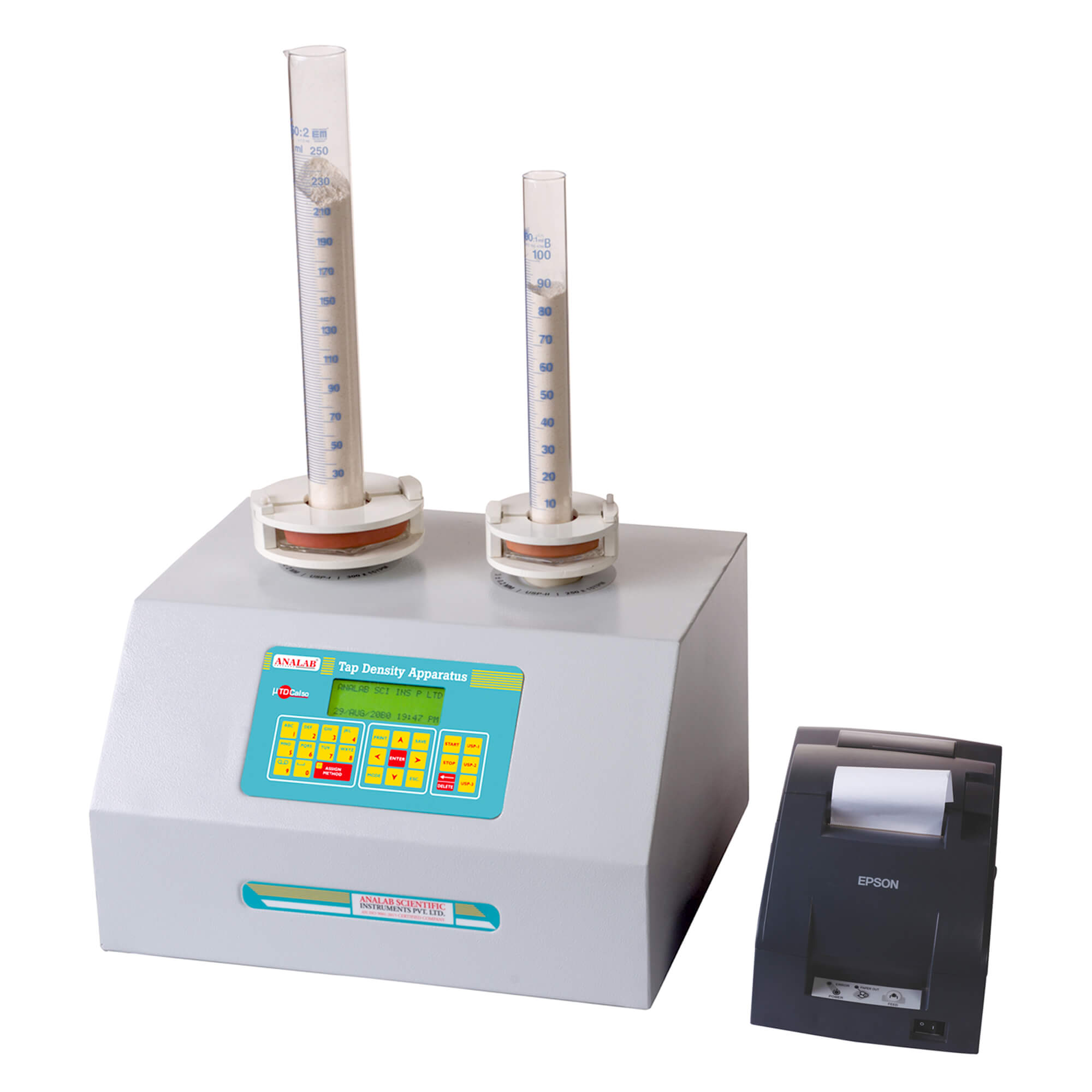 products images Tap Density Test Apparatus Model : µTDCal50 Manufacturer in India