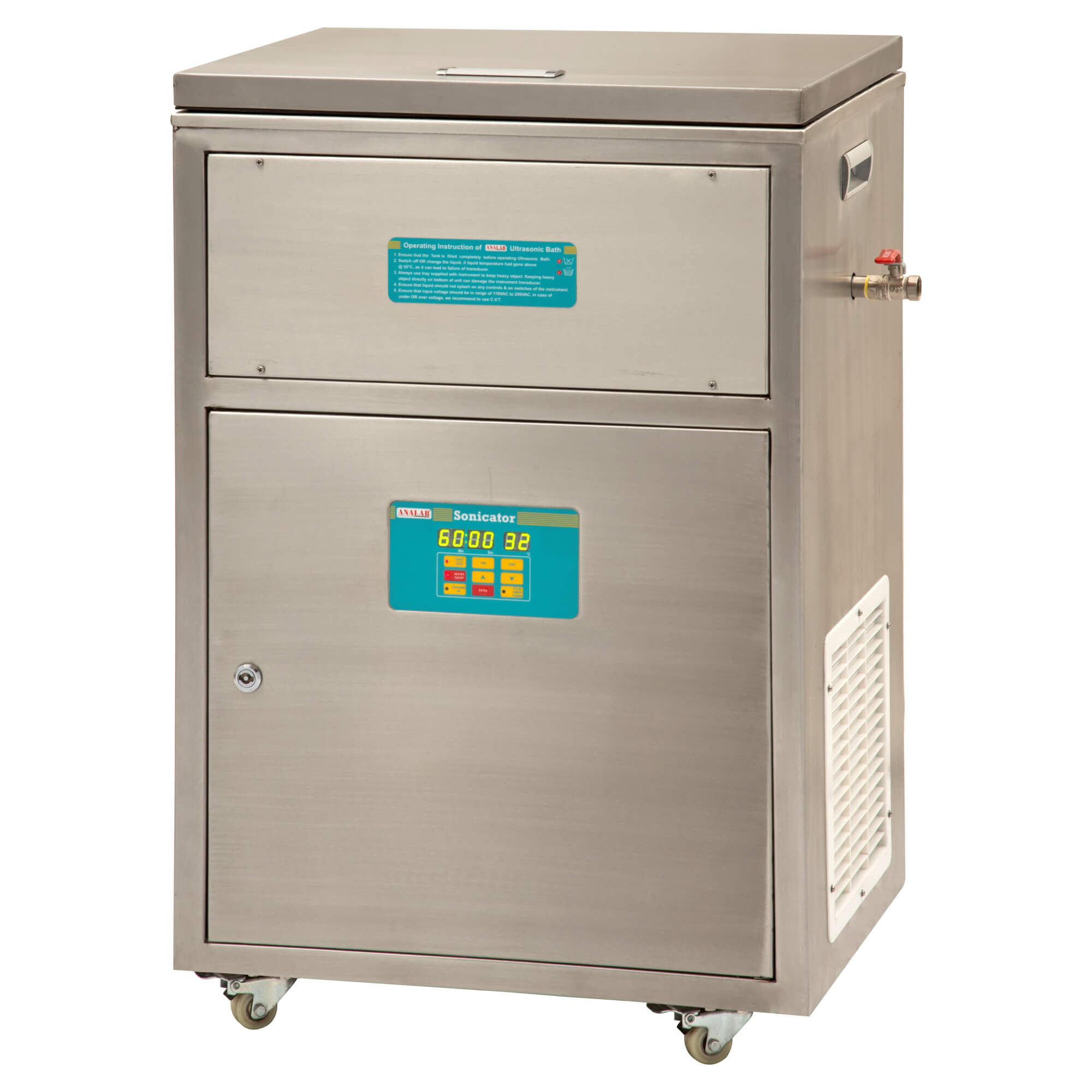 Ultrasonic Bath (Sonicator) with Chiller Manufacturer in India