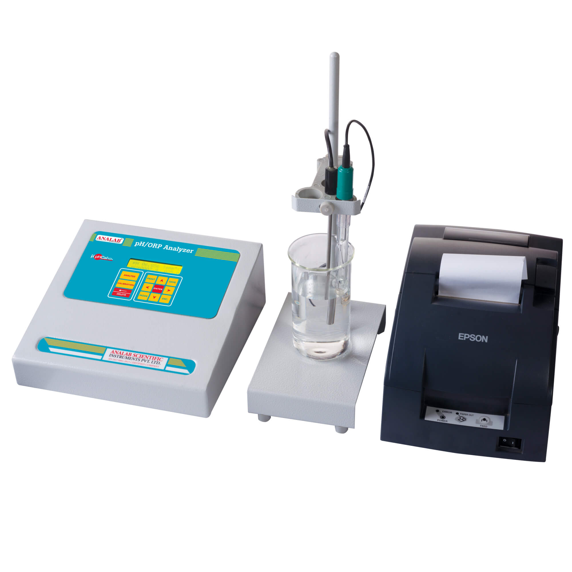 pH/mV/°C/ORP Analyzer (Three/Five Point Calibration) Manufacturer in India